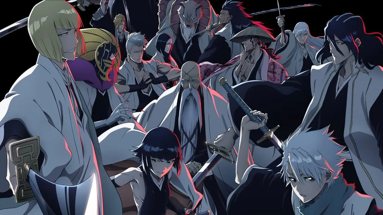 Bleach Soul Society scene art